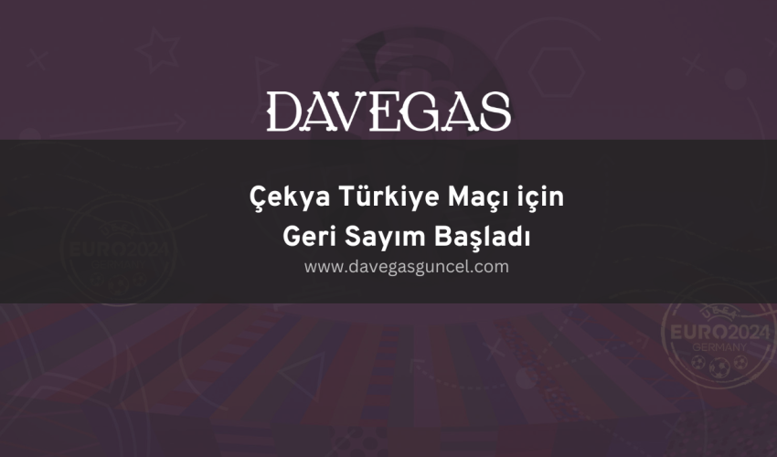 Çekya Türkiye Maçı için Geri Sayım Başladı